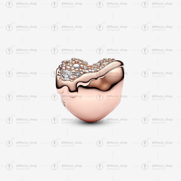 Pandora Sparkling Melting Heart Charm - Picture 2 of 5